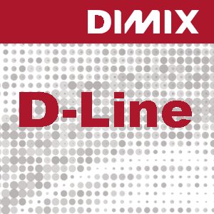Dimix P8140, gegoten printfolie - wit - grijze lijm - rol 1020mm x 50m