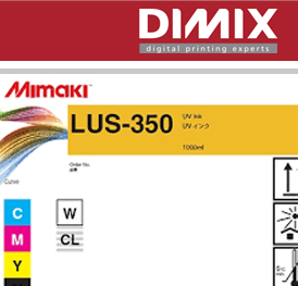 LUS350 inkt - bus 1000 ml, cyaan