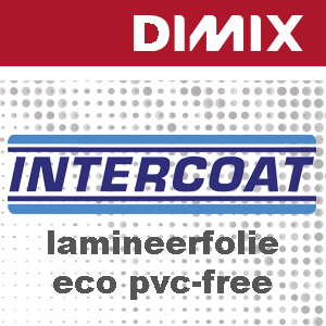 Intercoat 7652 - PVC-vrij laminaat (op basis BOPP) - glanzend - dikte 60 micron - Rol 1400mm x 50m