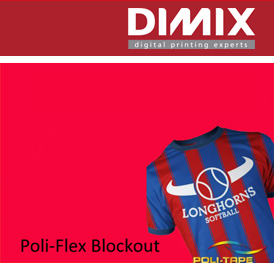 Poli-flex Blockout Soft - 4508 Red - rol 500 mm x 10 m