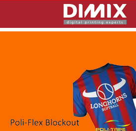 Poli-flex Blockout Soft - 4515 Orange - rol 500 mm x 10 m