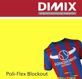 Poli-flex Blockout Soft - 4540 Neon yellow - rol 500 mm x 10 m