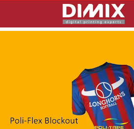 Poli-flex Blockout Soft - 4542 Neon orange - rol 500 mm x 10 m